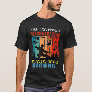 T-shirt Retro Sunset Slogan Plan De Retraite Je Plan Sur D