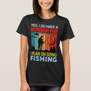 T-shirt Retro Sunset Slogan Plan De Retraite Je Plan Sur G