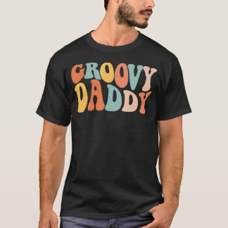 T-shirt Retro Super Daddy Cadeaux de chemise pour papa Fêt