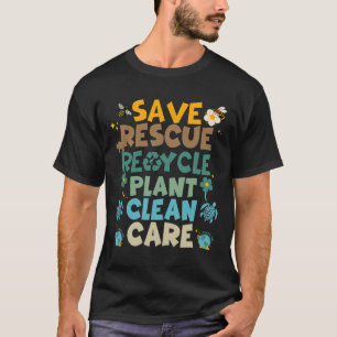 T-shirt Retro Super Enregistrer les abeilles Secourir les