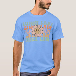 T-shirt Retro Super Floral Lady Revenir À L'École Funn