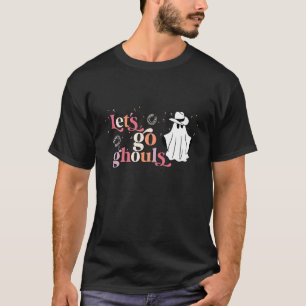T-shirt Retro Super Go Ghouls Halloween Matching Mo