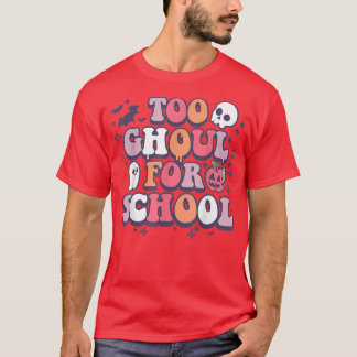 T-shirt Retro Super Halloween enseignant Ghouls scolaire T
