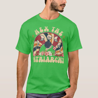 T-shirt Retro Super Hex Le Patriarcat Feminist Witch Hal