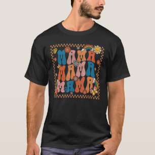 T-shirt Rétro Super Mama Un Remerciement Mama Thanksgiving