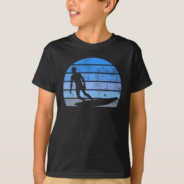 T-shirt Retro Surfing (Devant)
