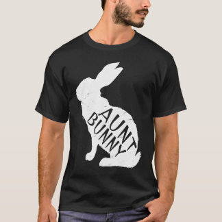 T-shirt Retro Tante Bunny Tante Tante Rabin Matching Famil