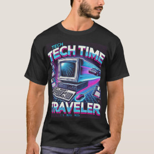 T-shirt Retro Tech Voyageur du temps - Nostalgie des année