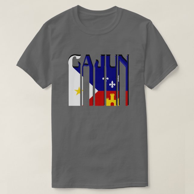 T-shirt Rétro tee - shirt de la Louisiane de drapeau de (Design devant)
