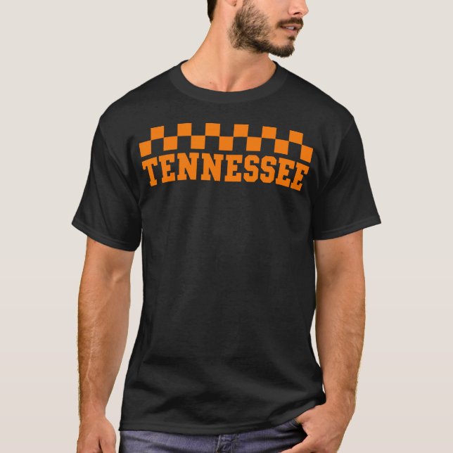 T-shirt Retro Tennessee Throwback Vintage Classic (Devant)