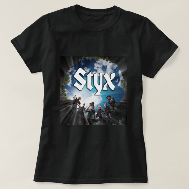 T-shirt Retro The STYX Band Classic Music Gift pour fans (Design devant)