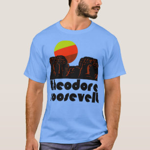 T-shirt Rétro Theodore Roosevelt Tourist Souvenir National
