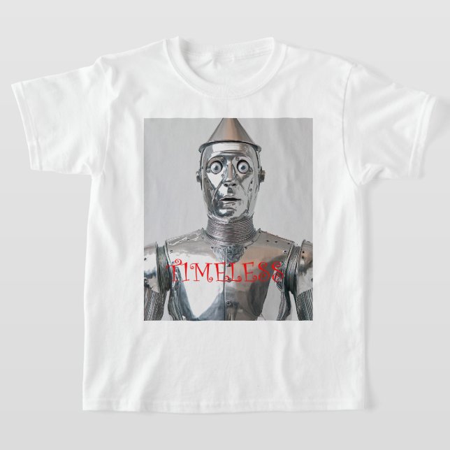 T-shirt Retro Tin Man Steampunk Armor (Poser)