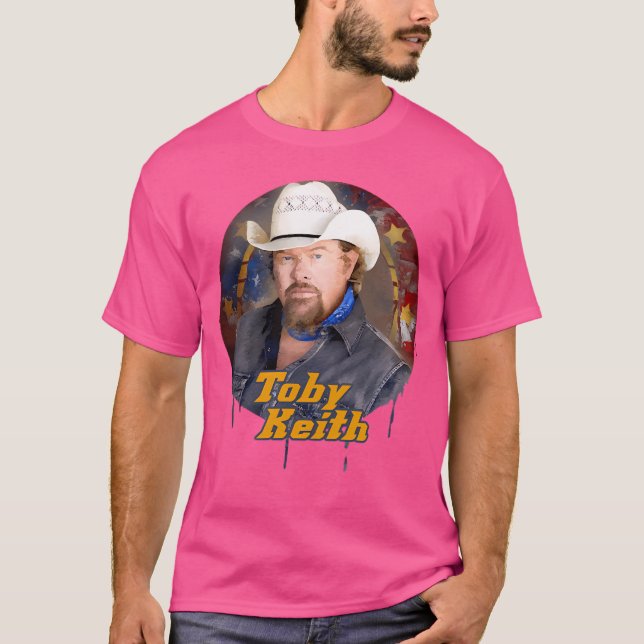 T-shirt Retro Toby - Keith (Devant)