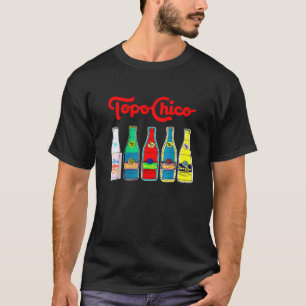 T-shirt Rétro Topo Distressed Arts Chico Outfits Bottled