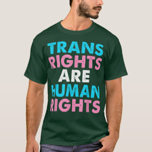 T-shirt Retro Trans Right Est Transgenre Droits De L'Homme