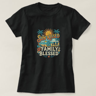 T-shirt Retro Tropical Family Vacation & Beach Reunion