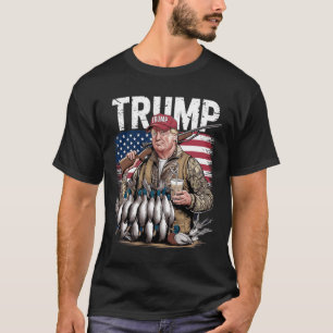 T-shirt Retro Trump Chasse Canard Bonjour Chasse Saison No