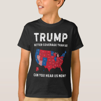T-shirt Retro Trump Meilleure couverture que 5g Pouvez-Vou