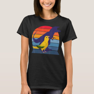 T-shirt Rétro Tyrannosaurus Rex I hurle Reine de Bavar