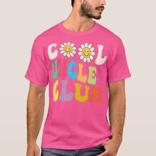 T-shirt Retro Uncles Cool Club Smile Face Drôle Nouveau On