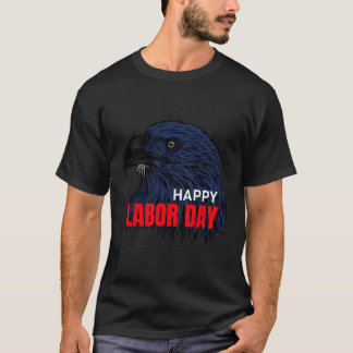 T-shirt Retro Union Forte Américaine Joyeuse Fête Du Trava