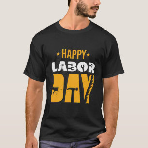 T-shirt Retro Union Forte Joyeuse Fête du Travail Internat
