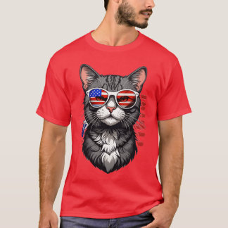 T-shirt Rétro US Cat