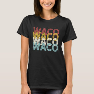 T-shirt Retro USA USA Vintage Waco