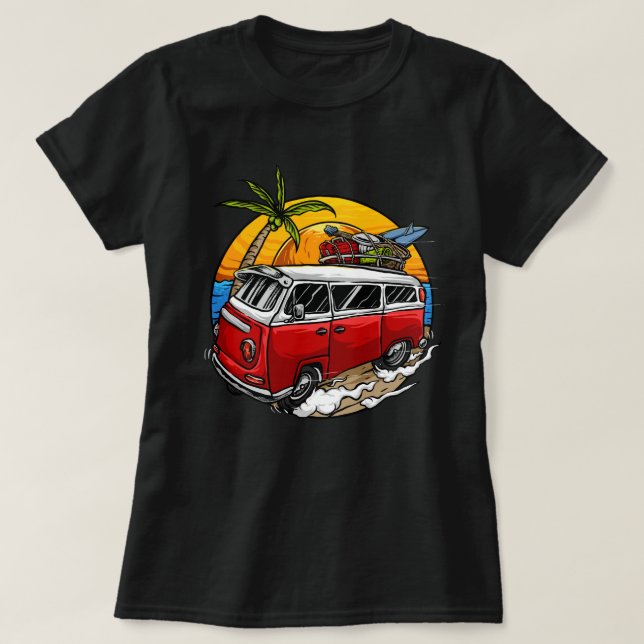 T-shirt Retro Van (Design devant)