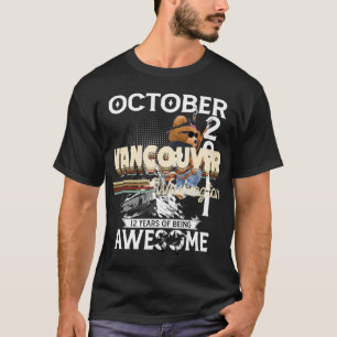 T-shirt Retro Vancouver Washington Wa Cadeaux Souvenirs Ho