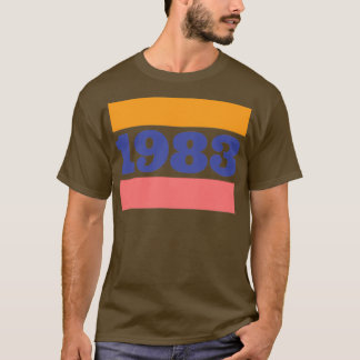 T-shirt Rétro Vintage 1983