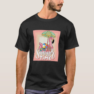 T-shirt Retro Vintage 60s Temps d'été Voici Le Soleil