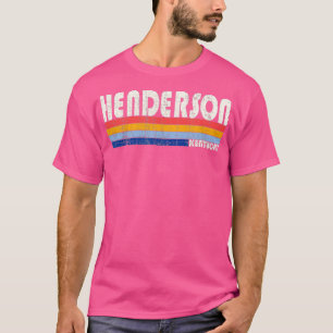T-shirt Rétro Vintage 70 s 80 Style Henderson Kentucky