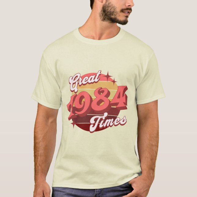 T-Shirt Rétro Vintage 80s (Devant)