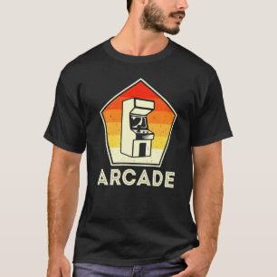 T-shirt Retro Vintage 80s Arcade Jeu de machine de jeu vid