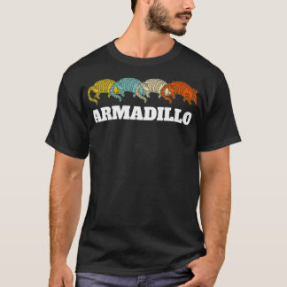 T-shirt Retro Vintage Armadillo