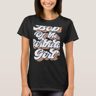 T-shirt Retro Vintage Bob de la fille d'anniversaire corre