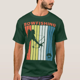 T-shirt Retro Vintage BowFishing Arrow Bow Fishing Bowfish