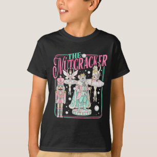 T-shirt Rétro Vintage Casse-Noisette Fée Sucre Prune Noël