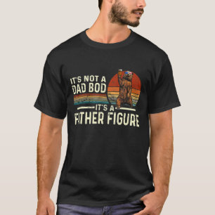 T-shirt Retro Vintage Ce n'est pas un papa Bod C'est un pè