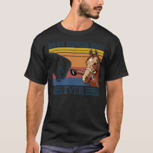 T-shirt Retro Vintage Cheval Papa Cool Fête des pères Cade