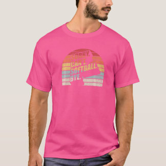 T-shirt Retro Vintage Désolé ne peut pas adoucir le bip