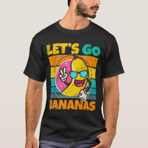 T-shirt Rétro Vintage Drôle Banane Mème Lâcher Banane Paix