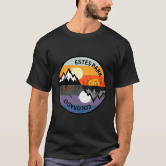 T-shirt Retro Vintage Estes Park Colorado Souvenir