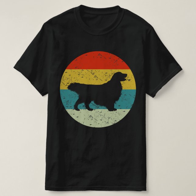 T-shirt rétro vintage golden extracteur (Design devant)