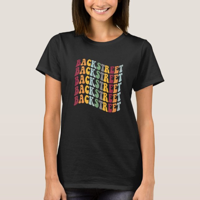T-shirt Retro Vintage Groovy Rétro (Devant)