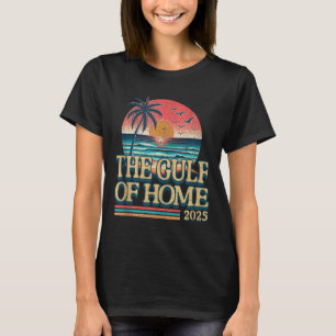 T-shirt Retro Vintage Gulf Of Home 2025 Vêtements Tee Amer
