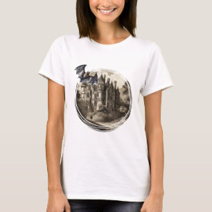 T-shirt Rétro Vintage Haunted Mansion de Dracula et une ch
