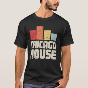 T-shirt Retro Vintage House Music French House & Chicago